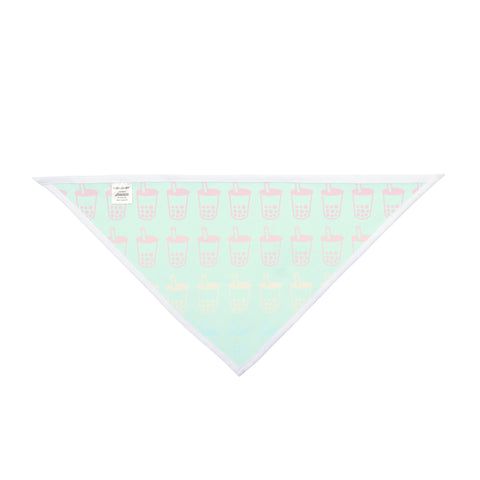 Kiwi Boba Pet Bandana – Fresh, Fun, and Perfect for Stylish Pets