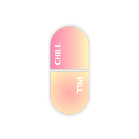 Chill Pill Kiss-Cut Stickers